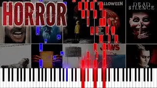 Top 10 Horror Movie Themes on Piano (+ MIDI)