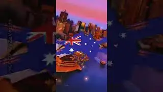 Mexico vs Australia #geography #edit #americas #shorts #xh #ocenia