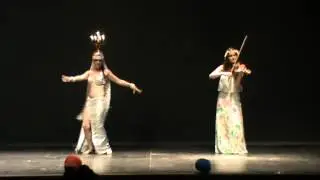 Danza Myriam Sezen con Violinista Tania Armesto.