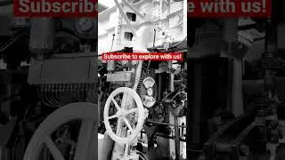Steam engine of old whaling ship #steam #ship #engineering