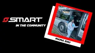 Back Pack Give-Away at Avalon Village w/ Mama Shu