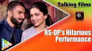 HILARIOUS: Ranveer Singh-Deepika Padukone Exclusively Perform On 'Eye To Eye'