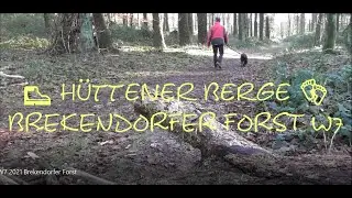 🥾 H&uuml;ttener Berge 👣 BREKENDORFER FORST W7