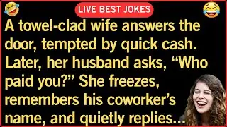 Doorbell Surprise 😳🚪 | Funny Marriage Joke Short