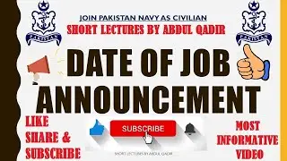 UPCOMING JOBS IN PAKISTAN NAVY AS CIVILIAN | HOW TO APPLY | BEST VIDEO | COMPLETE INFORMATION