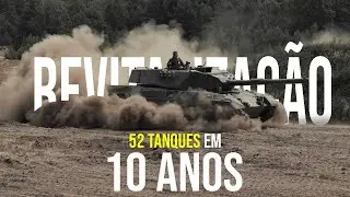 Exército Brasileiro levará 10 ANOS para revitalizar 52 Leopard 1A5. É razoável?