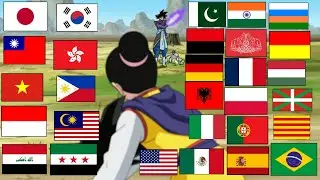 Black le dice a Goku que mato a Chichi y a Goten en diferentes doblajes 