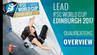 IFSC Climbing World Cup Qualification Edinburgh 2017
