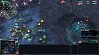 Double proxy hatch vs protoss