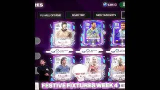 Festive Fixtures Week 4 🤯🔥 #eafc25 #fifa #eafc24  #eafcmobile #fifamobile #fifa #shorts