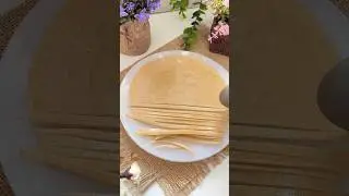 You&rsquo;ll NEVER Throw Roti Again After Watching This!#noodles#noodle#noodlesrecipe#rotinoodles#leftover