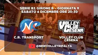 B1-B giornata 9 // C.R. Transport Ripalta vs Volley Club Cesena