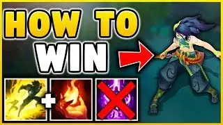 HOW TO WIN EVERY GAME WITH SEASON 8 AKALI! ULTIMATE REWORKED AKALI CARRY!!! - League of legends