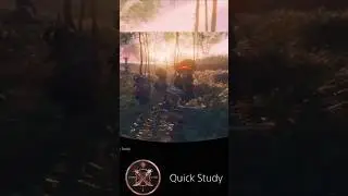 Quick Study (BRONZE) | Ghost of Tsushima [PS5] #ghostoftsushima #trophyguide #trophy #samurai #sword