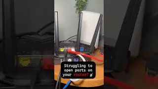 🔒 Secure Port Forwarding in 60 Seconds #shorts #HomeNetwork #CyberSecurity
