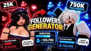 Como Tener Seguidores Bots en Roblox #roblox #tutorial #gaming