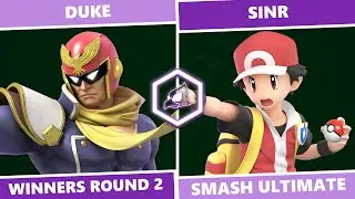 Cooped Up 21: Winners Round 2 - Duke (Captain Falcon) Vs. SINR (Pokemon Trainer) SSBU