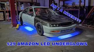 LED Underglow Light Install | CD5 Track Accord Gets Some LED Under Glow Lights - Episode 15
