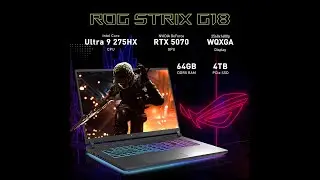 ASUS ROG Strix G18 Review 🔥 RTX 5070 + Intel Ultra 9 Gaming Beast!