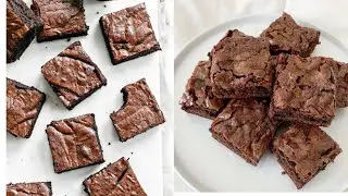Indulge in these Gooey Fudge Brownies!!!Pure chocolatey bliss in every bite! 🍫