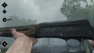 Shooting needles : Controller player plays PC Hunt Showdown