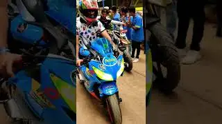 My 1st day in college with Superbike 😌 Superbike reaction in college 😍 Grand  Superbike Entry 💖