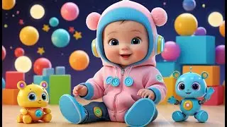 Colorful Robot Building Fun | Fun Learning & Action Song for Toddlers