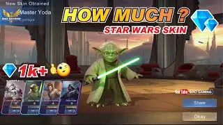 Phase 2 Star Wars MLBB | HOW MUCH Cyclops Master Yoda Skin | VPN Event Draw MLBB 2022