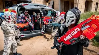 Action LTT: Shadow Warriors Unleash Nerf Guns in a High-Stakes Crime Takedown
