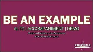 Be an Example | Alto | Vocal Guide by Sis. Christine Quelbio