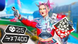 AMAZING ALTER 25 KILLS AND 7400 DAMAGE (Apex Legends Gameplay)