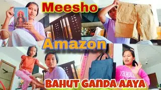 Meesho + Amazon Haul 🛍️ | Men&rsquo;s Shorts, Kids Pyjama, Woollen Pyjama, Lunch Bag & More 📚✨