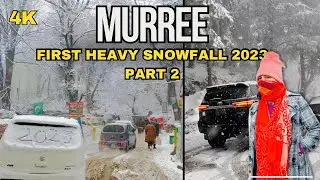 Murree First Heavy Snowfall of 2023 Part 2