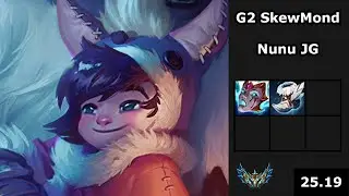 G2 SkewMond (Nunu) vs (Nidalee) - EUW Challenger - Patch 25.19