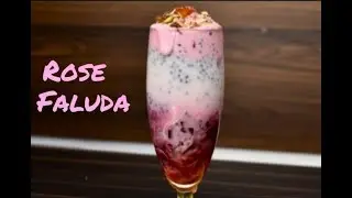 EASY MILKSHAKE RECIPE Rose Faluda | Summer Special | Coolant | Refreshing Cold Beverage | Milk Shake