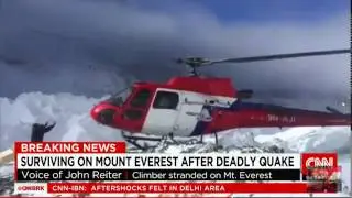 Live Nepal Earthquake Avalanches video CNN updates