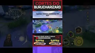 😱😎AQUELA DEFESA MONSTRO DA T2!!! POK&Eacute;MON UNITE #shorts #pokemonunite #burucharizard