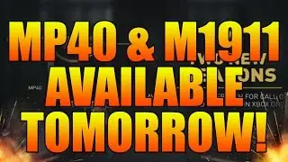 COD AW: NEW MP40 & M1911 DLC WEAPONS COMING TOMORROW TO ADVANCED WARFARE!