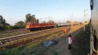 Manmad junction departure || 17618 nanded-csmt tapovan exp