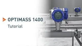 OPTIMASS 1400: Installation, Inbetriebnahme und Verifikation | KROHNE Tutorials