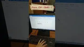 How to Change Letter Spacing on word using shortcut keys..💻📄 #computer #letterspace #word