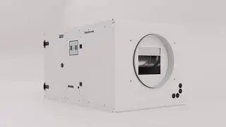 Pr&eacute;sentation d&eacute;shumidificateur gainable simple flux pour piscine CDP85/135/175