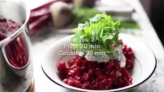 Рецепт ризотто со свеклой и перловкой &mdash; Британский фонд сердца