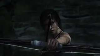 Tomb Raider 01 Defend against wolves