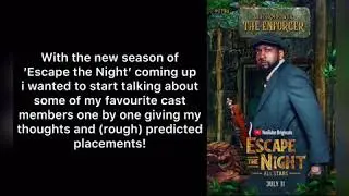 Escape The Night Season 4 || Cast Assessment- Destorm Power