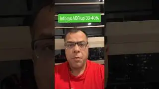 Infosys Adr 40%up #stockmarket #nifty #stocktrading #nifty250