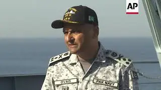 Anti-piracy drills at Arabian Sea by Pakistan Navy