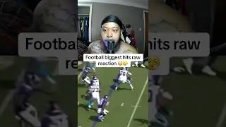 Football biggest hits reaction 🔥 #nfl #football #reaction #reactionvideo #detroit #tiktok #fyp