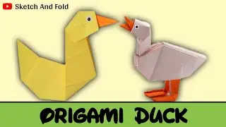 Easy DIY Origami Duck | Easy Origami Duck Step By Step
