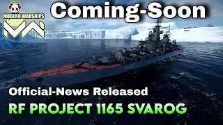 RF Project 1165 Svarog - New Cruiser /coming soon (Official News) Released 
